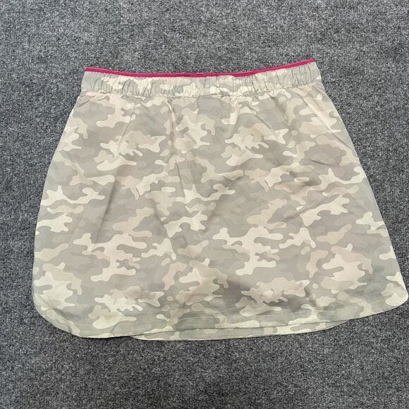 Sevego Womens Athletic Tennis Camo Skort With Pink Liner & Zipper Pockets Size S - Picture 4 of 5